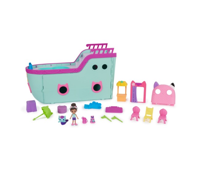 Gabbys dollhouse vaporul cu prieteni Gabbys dollhouse vaporul cu prieteni