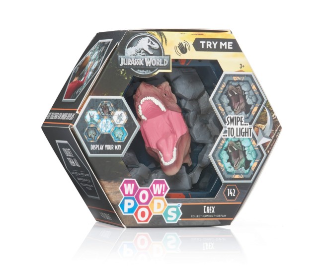Wow! pods - dino tyrannosaurus rex si cu efecte sonore Wow! pods - dino tyrannosaurus rex si cu efecte sonore
