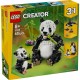 Lego creator animale salbatice: familia de ursi panda 31165 Lego creator animale salbatice: familia de ursi panda 31165