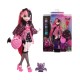 Monster high papusa draculaura cu animalut si accesorii Monster high papusa draculaura cu animalut si accesorii