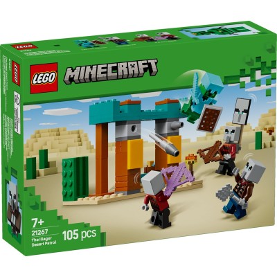Lego minecraft patrula illager În desert 21267 Lego minecraft patrula illager În desert 21267