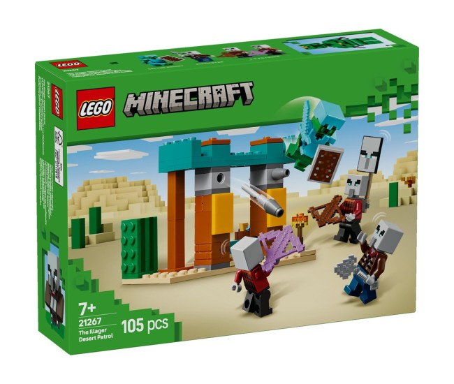 Lego minecraft patrula illager În desert 21267 Lego minecraft patrula illager În desert 21267