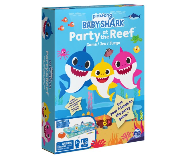 Baby shark joc petrecere la recif