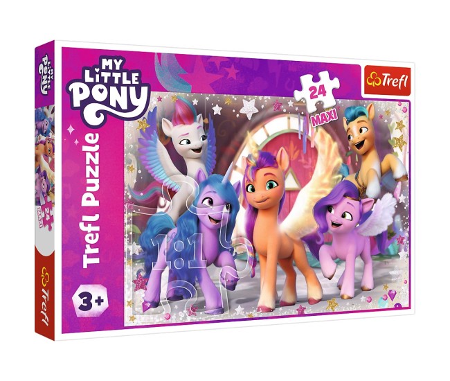 Puzzle trefl 24 maxi my little pony o zi frumoasa Puzzle trefl 24 maxi my little pony o zi frumoasa