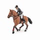 Papo figurina cal competitie cu jocheu Papo figurina cal competitie cu jocheu