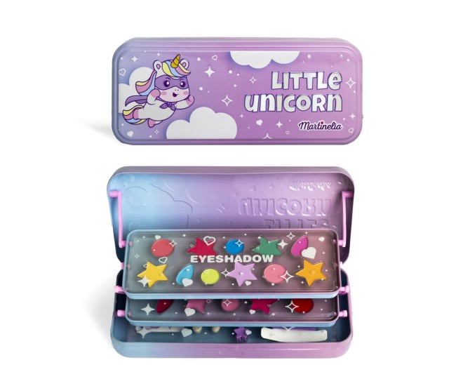 Martinelia little unicorn caseta makeup 3 niveluri Martinelia little unicorn caseta makeup 3 niveluri
