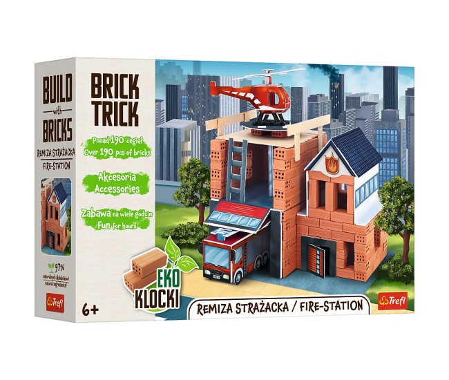 Brick trick xl statie de pompieri Brick trick xl statie de pompieri
