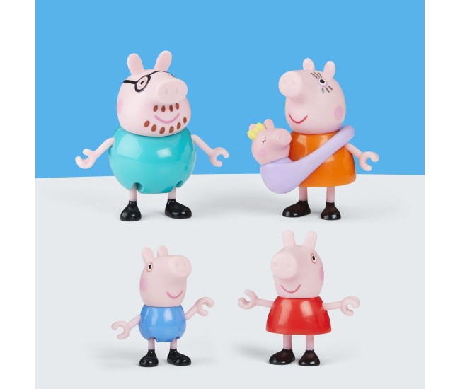 Peppa pig set 5 figurine familia peppa Peppa pig set 5 figurine familia peppa