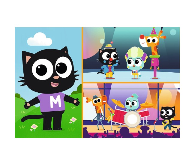 Puzzle trefl 24 maxi planeta milo aventurile motanului milo Puzzle trefl 24 maxi planeta milo aventurile motanului milo