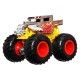Hot wheels monster truck camion bone shaker cu culori schimbatoare scara 1:64 Hot wheels monster truck camion bone shaker cu culori schimbatoare scara 1:64