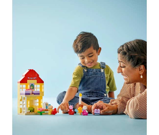 Lego duplo casa aniversara a purcelusei peppa 10433 Lego duplo casa aniversara a purcelusei peppa 10433