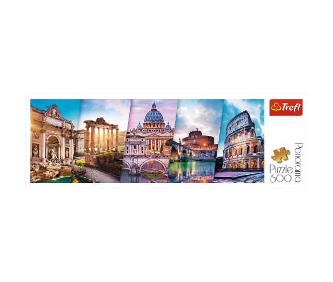 Puzzle trefl 500 panorama calatorind in italia Puzzle trefl 500 panorama calatorind in italia