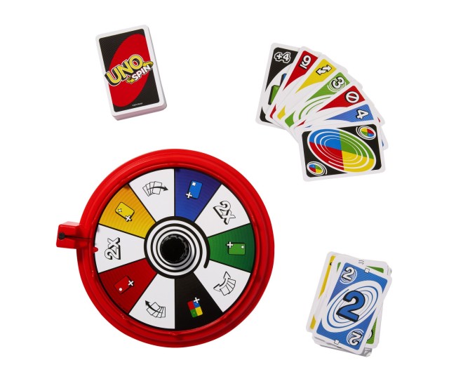 Uno joc de carti spin Uno joc de carti spin