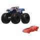 Hot wheels monster truck si masinuta metalica race ace Hot wheels monster truck si masinuta metalica race ace