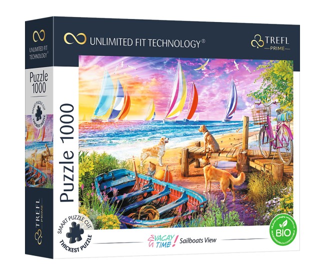 Puzzle trefl uft 1000 barcile pe mare Puzzle trefl uft 1000 barcile pe mare