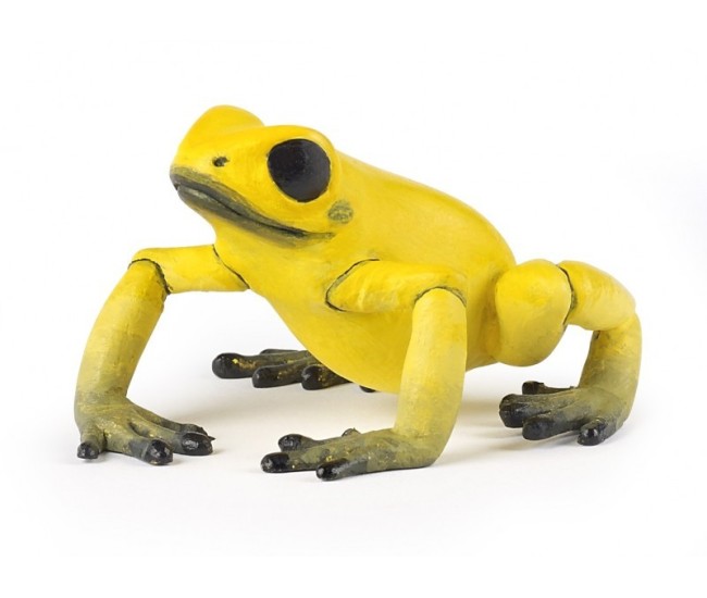 Papo figurina broscuta otravitoare galbena Papo figurina broscuta otravitoare galbena