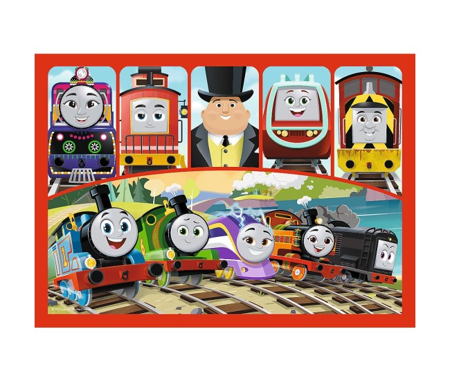 Puzzle trefl 4in1 thomas trenuletele amuzante Puzzle trefl 4in1 thomas trenuletele amuzante