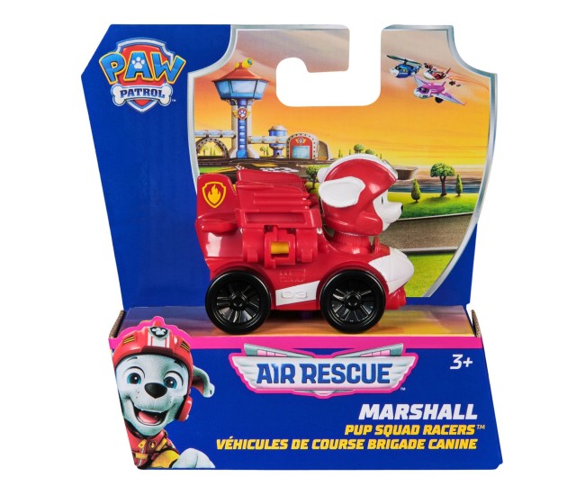 Patrula catelusilor pup squad racers air rescue vehicul metalic marshall scara 1 la 55 Patrula catelusilor pup squad racers air rescue vehicul metalic marshall scara 1 la 55