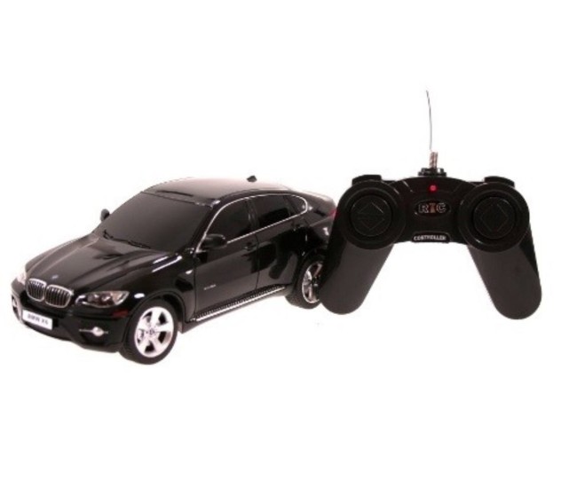 Masina cu telecomanda bmw x6 negru cu scara 1 la 24 Masina cu telecomanda bmw x6 negru cu scara 1 la 24