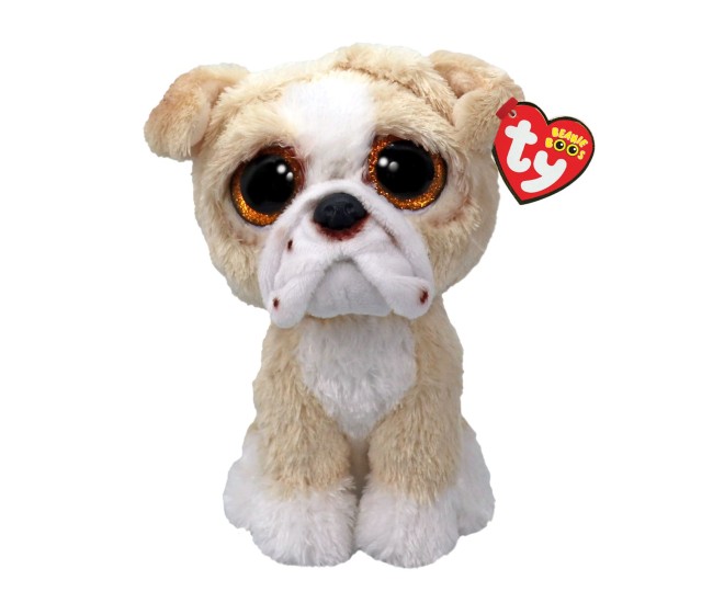 Plus ty 15cm boos pooch cainele taur englezesc cafeniu Plus ty 15cm boos pooch cainele taur englezesc cafeniu