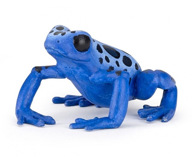 Papo figurina broscuta otravitoare albastra Papo figurina broscuta otravitoare albastra