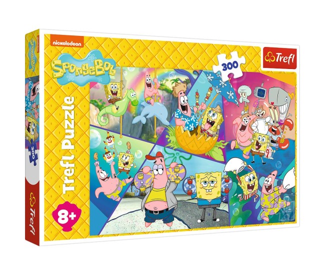 Puzzle trefl 300 spongebob in bikini Puzzle trefl 300 spongebob in bikini