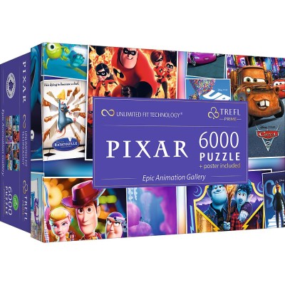 Puzzle trefl 6000 galerie de animatie epica
