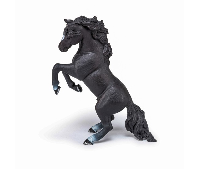Papo figurina cal negru cabrat Papo figurina cal negru cabrat