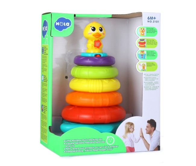 Ratusca cu inele lumini si melodii Ratusca cu inele lumini si melodii