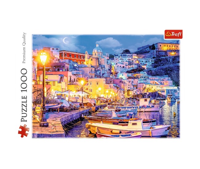 Puzzle trefl 1000 insula porcida pe timpul noptii