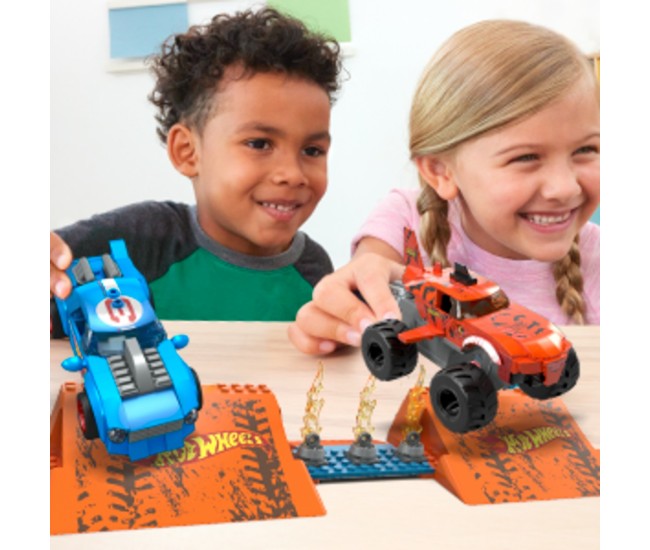 Hot wheels monster truck mega set constructie cursa tiger shark chomp Hot wheels monster truck mega set constructie cursa tiger shark chomp