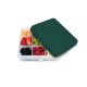 Cutie snack 9 compartimente, melii, pine green