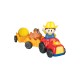 Winfun tractoras cu remorca si figurina fermier
