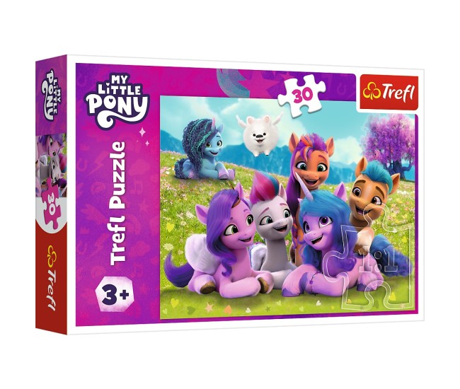 Puzzle trefl 30 my little pony poneii prietenosi Puzzle trefl 30 my little pony poneii prietenosi
