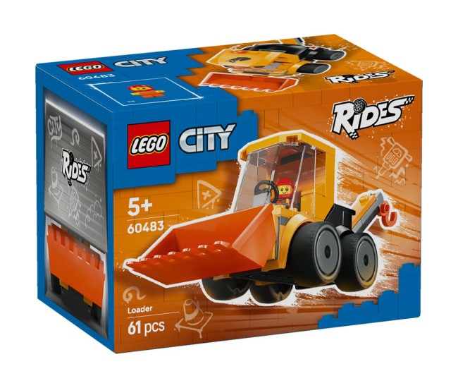 Lego city vehicule incarcator de constructii 60483