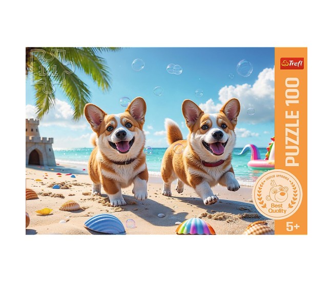 Puzzle trefl 100 catel corgi Puzzle trefl 100 catel corgi