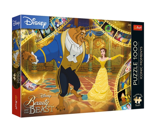 Puzzle trefl 1000 premium plus disney princess frumoasa si bestia Puzzle trefl 1000 premium plus disney princess frumoasa si bestia