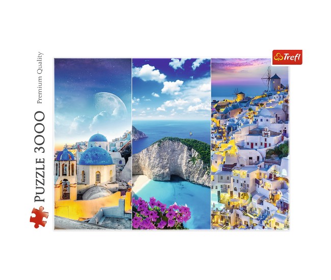 Puzzle trefl 3000 vacanta in grecia Puzzle trefl 3000 vacanta in grecia