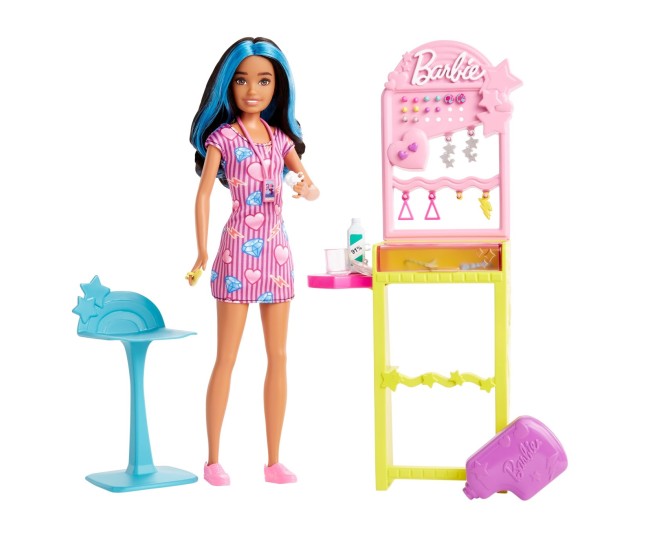 Barbie papusa barbie skipper first jobs ear piercer Barbie papusa barbie skipper first jobs ear piercer