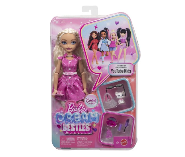 Barbie dream besties papusa barbie malibu cu accesorii