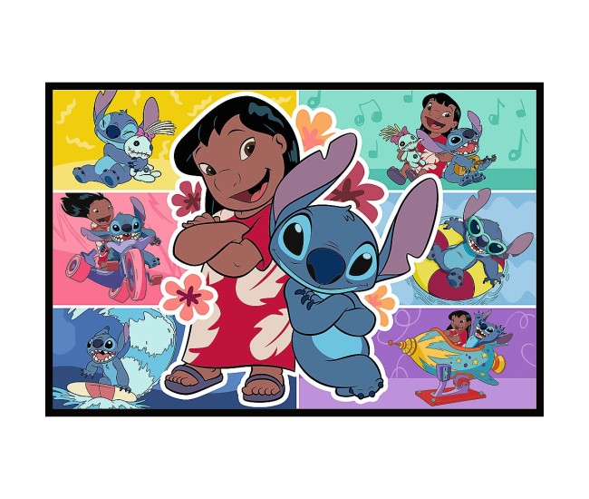 Puzzle trefl 2x200 disney lilo si stitch viata fericita Puzzle trefl 2x200 disney lilo si stitch viata fericita