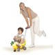 Avion interactiv 4 in 1 ride on si maner de impingere banana Avion interactiv 4 in 1 ride on si maner de impingere banana