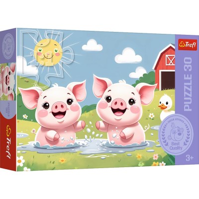 Puzzle trefl 30 viata fericita la tara