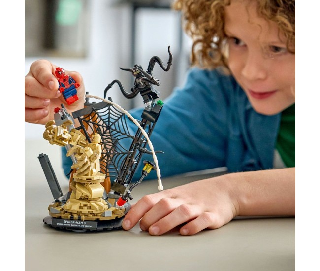 Lego marvel batalie memorabila omul paianjen vs sandman 76334