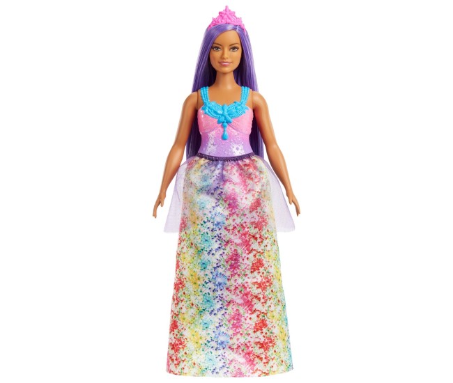Barbie dreamtopia papusa printesa cu par mov Barbie dreamtopia papusa printesa cu par mov