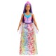 Barbie dreamtopia papusa printesa cu par mov Barbie dreamtopia papusa printesa cu par mov