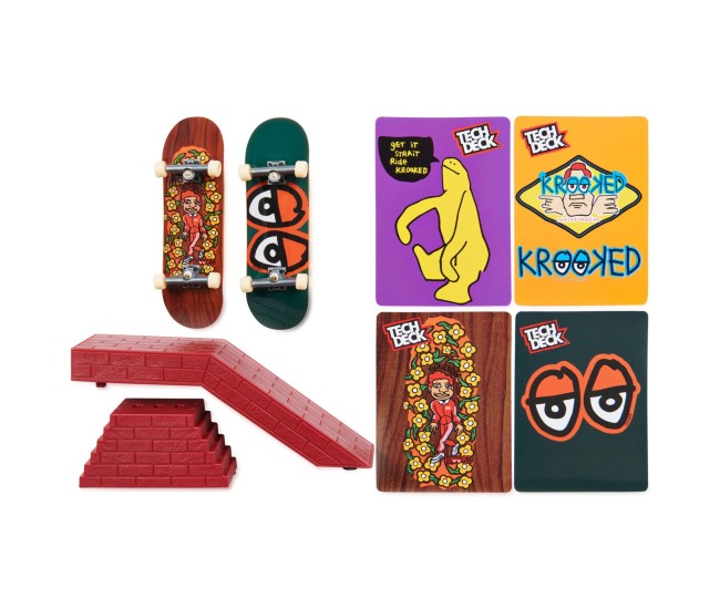 Tech deck pachet cu obstacol fingerboard gonzales Tech deck pachet cu obstacol fingerboard gonzales