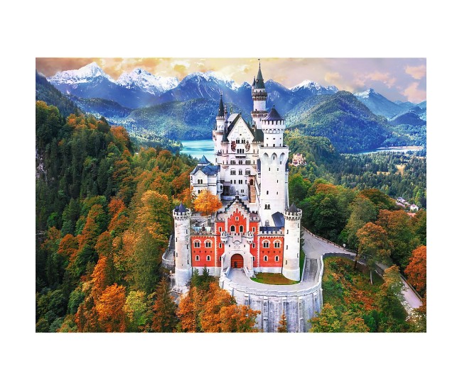 Puzzle trefl 1000 premium plus photo odyssey castelul neuschwanstein germania Puzzle trefl 1000 premium plus photo odyssey castelul neuschwanstein germania