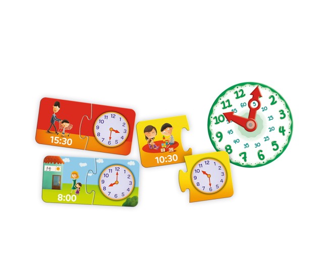 Joc educativ invata ceasul micului explorator Joc educativ invata ceasul micului explorator