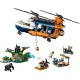 Lego city elicopterul unui explorator al junglei la tabara de baza 60437 Lego city elicopterul unui explorator al junglei la tabara de baza 60437